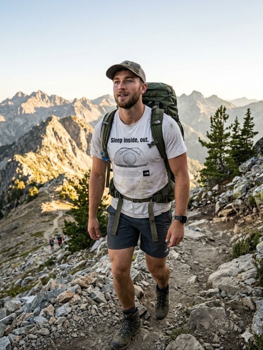 The North Face White Tent Graphic Tee